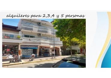 Departamentos de uno y dos amb. centrico Temporada 2025/26